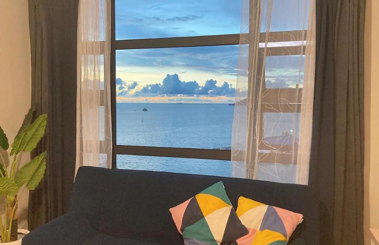 Mango House-Panoramaseaview I Biggest Unit I Wifi I Waterfilter I Latex I Gym-Jq Apartment Kota Kinabalu